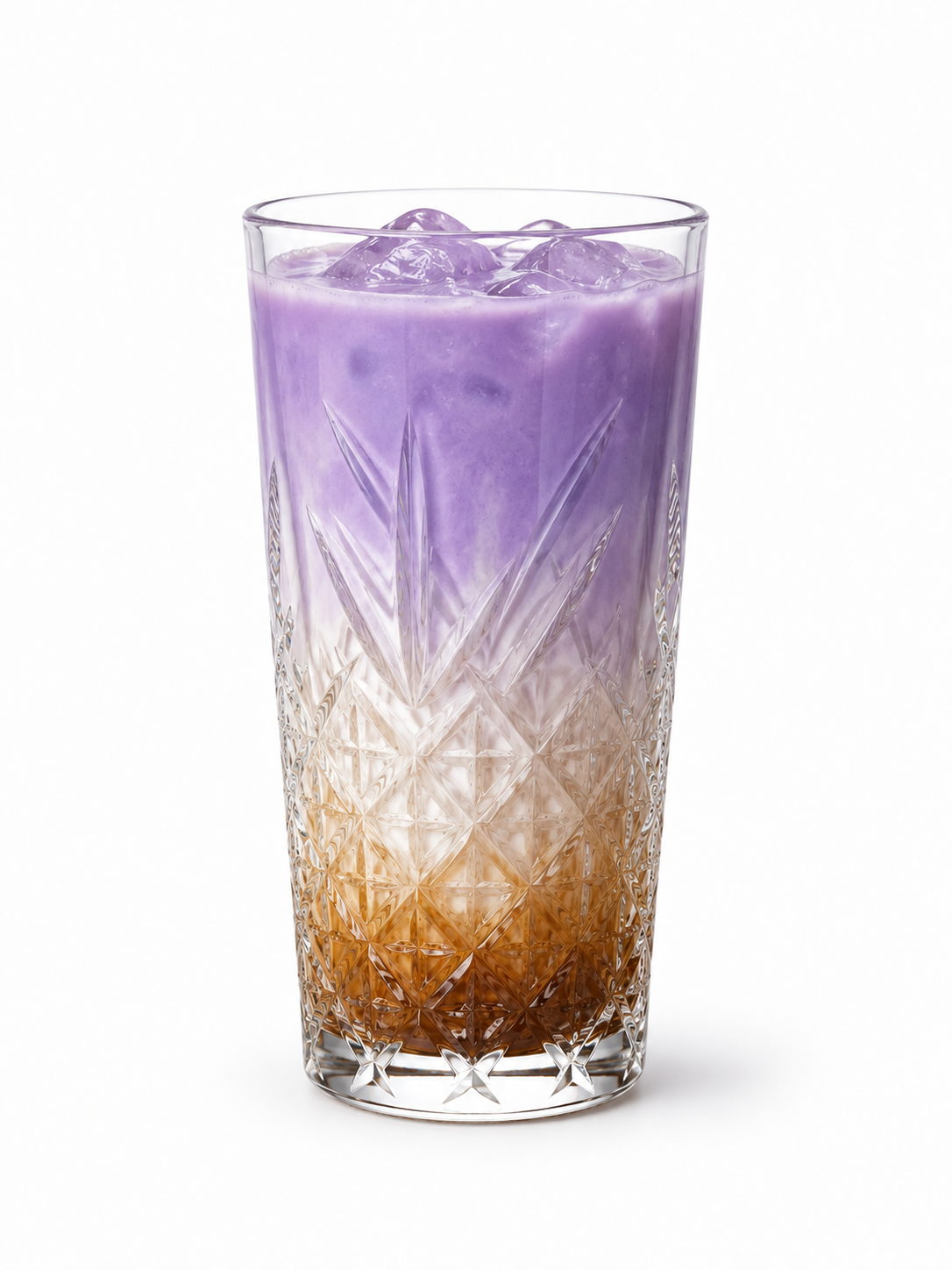Iced Ube Vanilla Latte