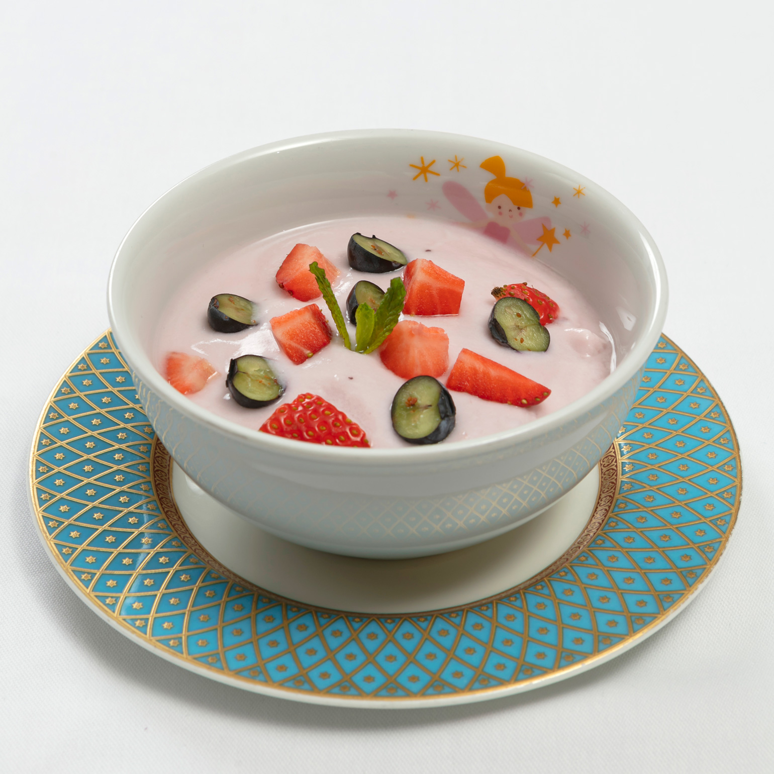 Organic yogurt or fruity yogurt