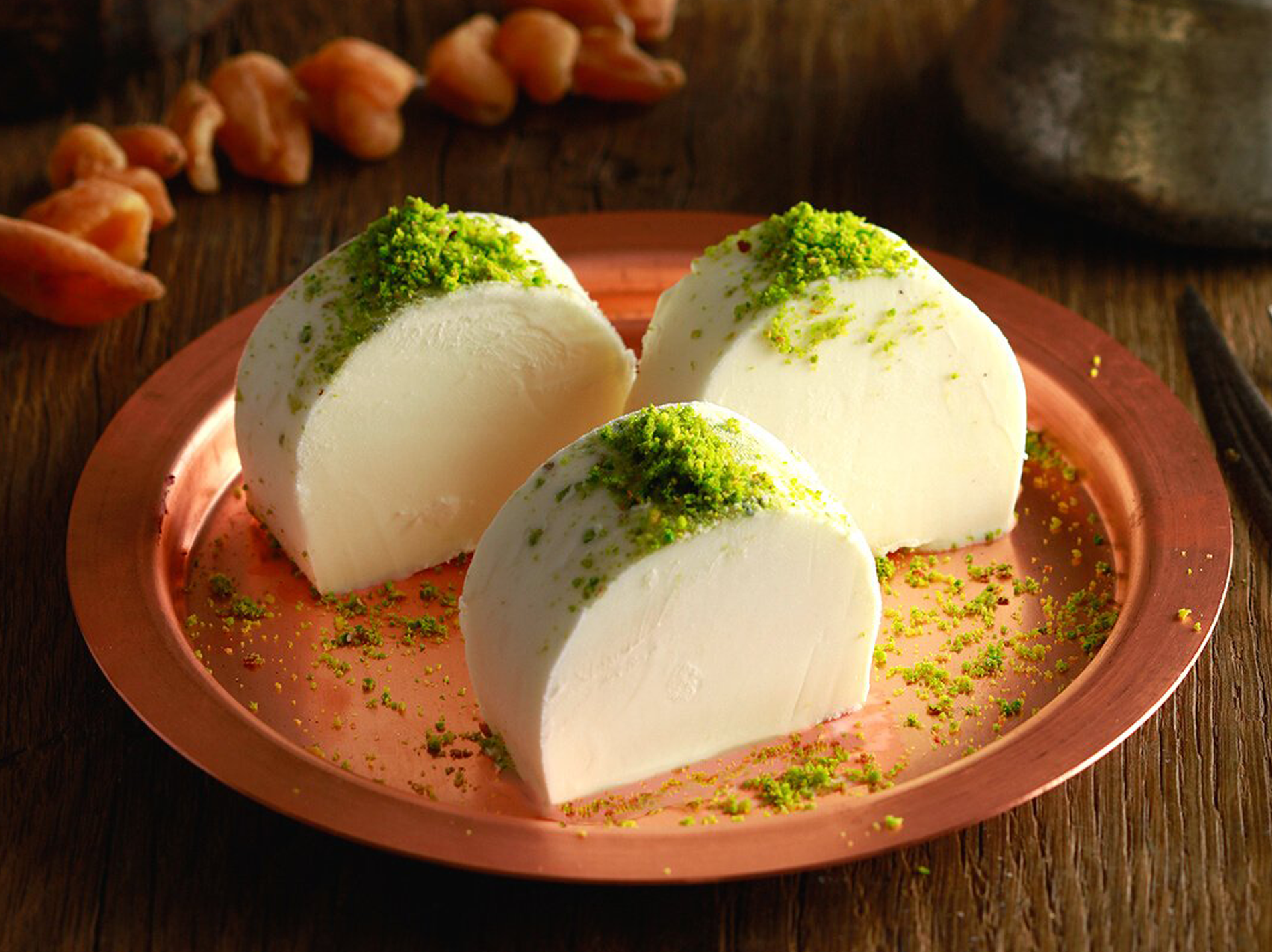 Maraş ice cream, slice