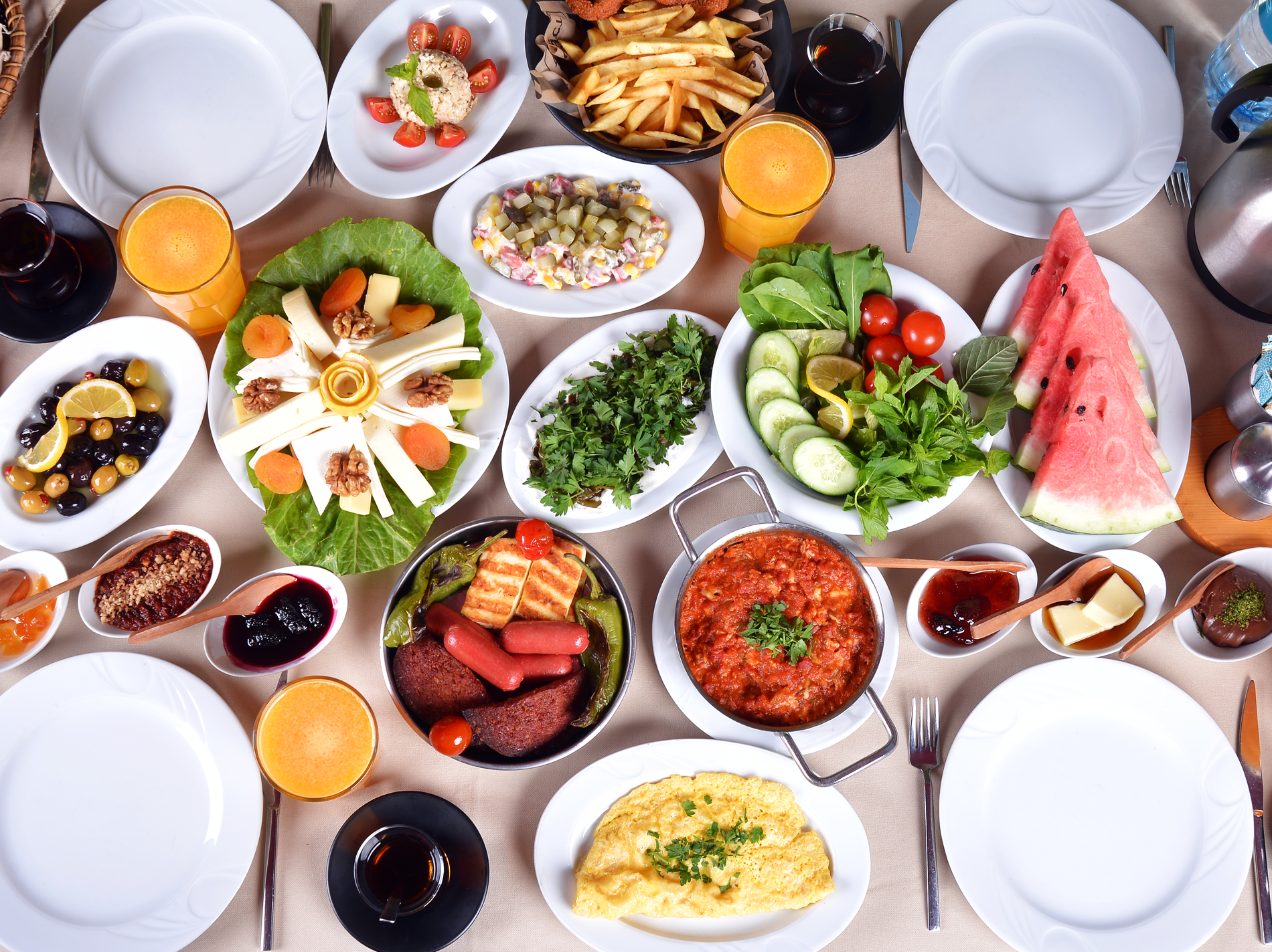 Turkish Breakfast Spread
