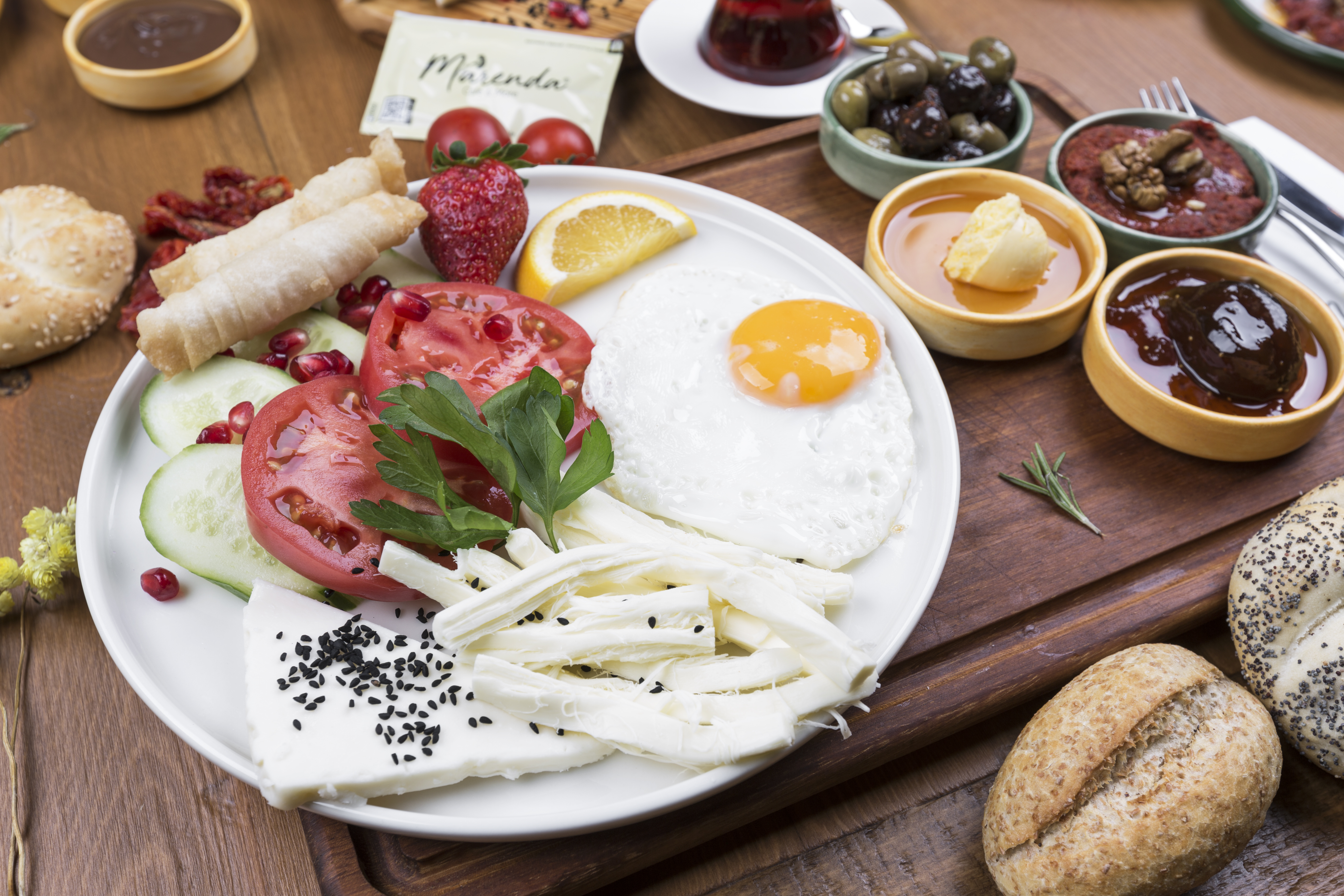 Breakfast plate