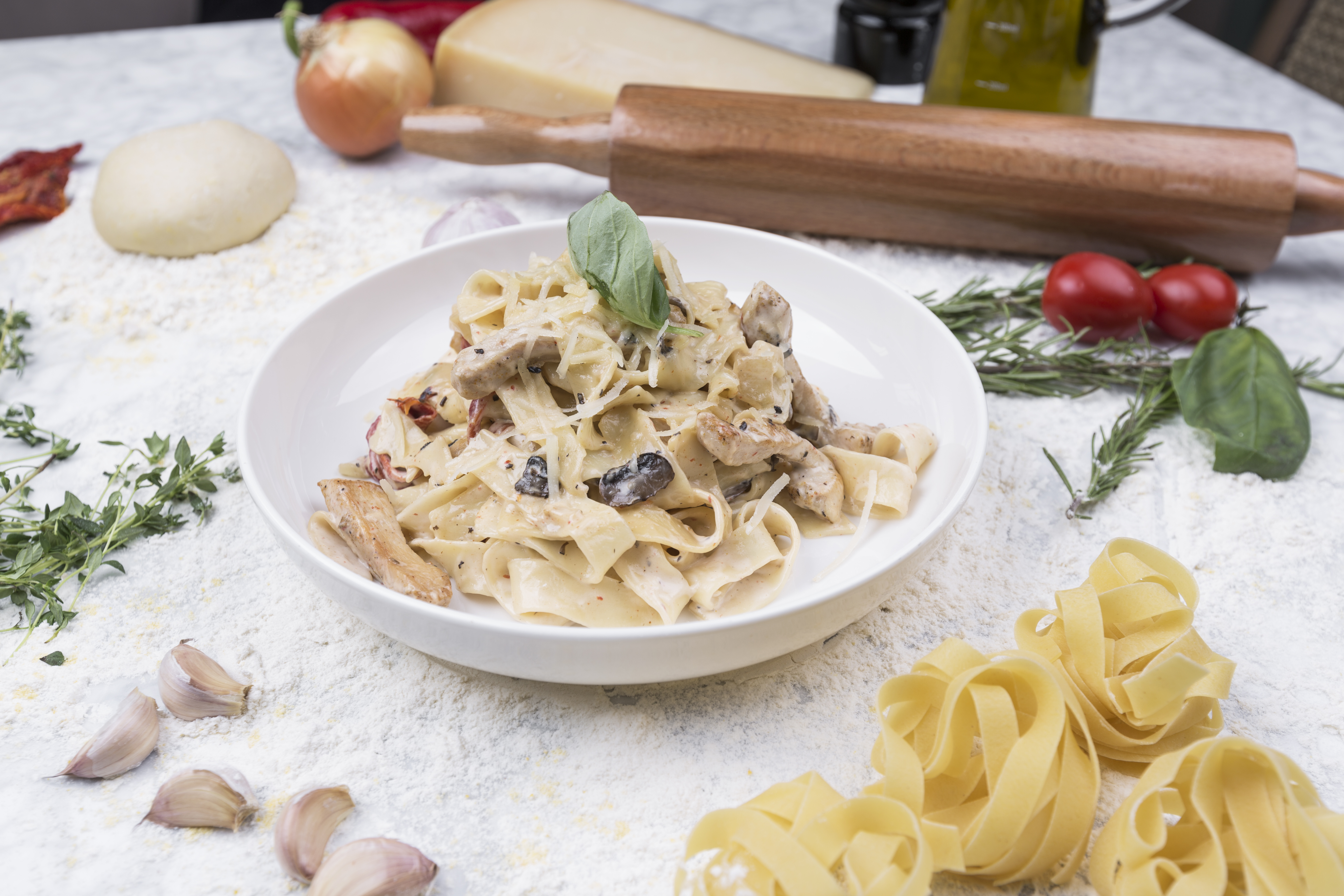 Chicken Fettuccine Alfredo