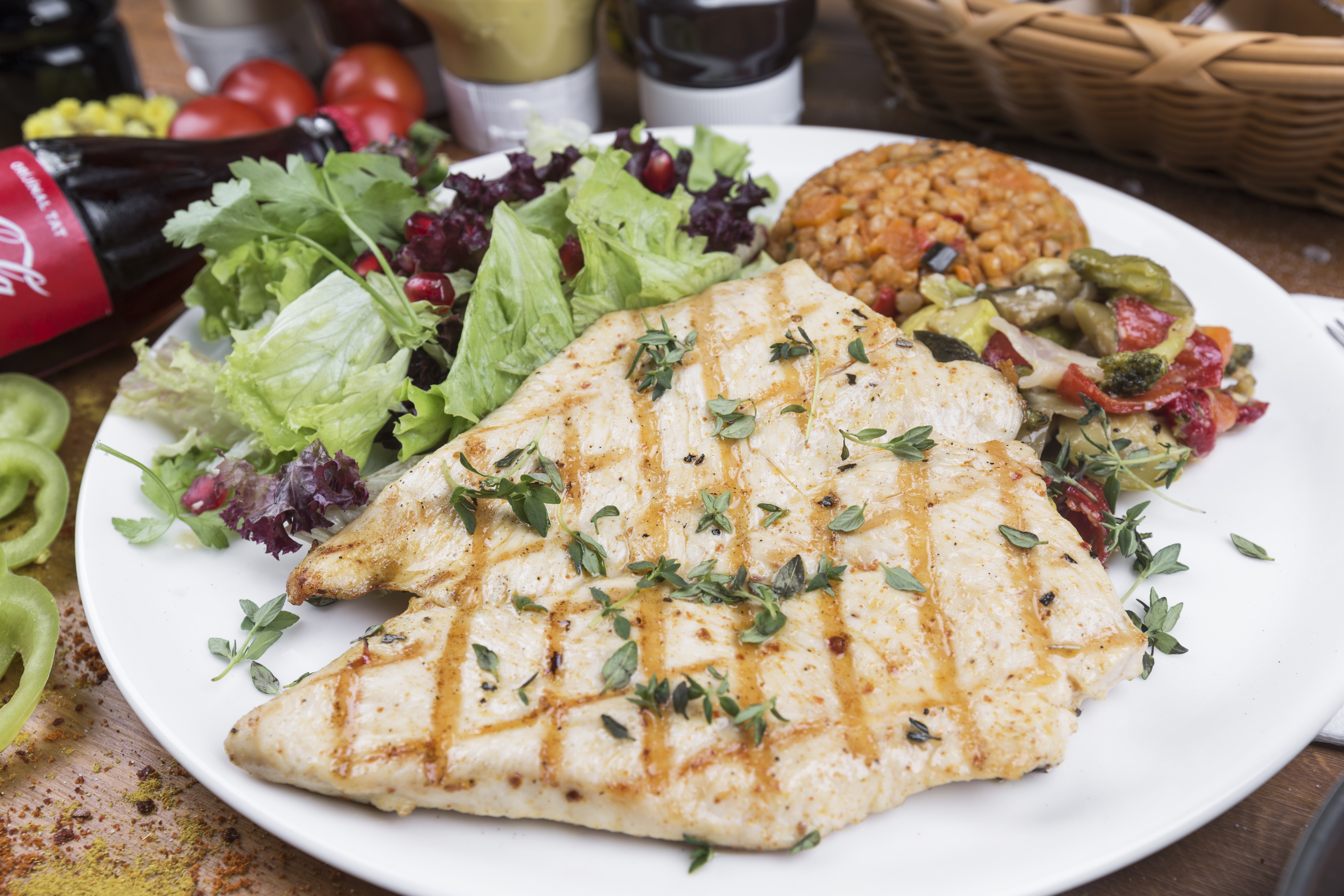 Thyme-Grilled Chicken