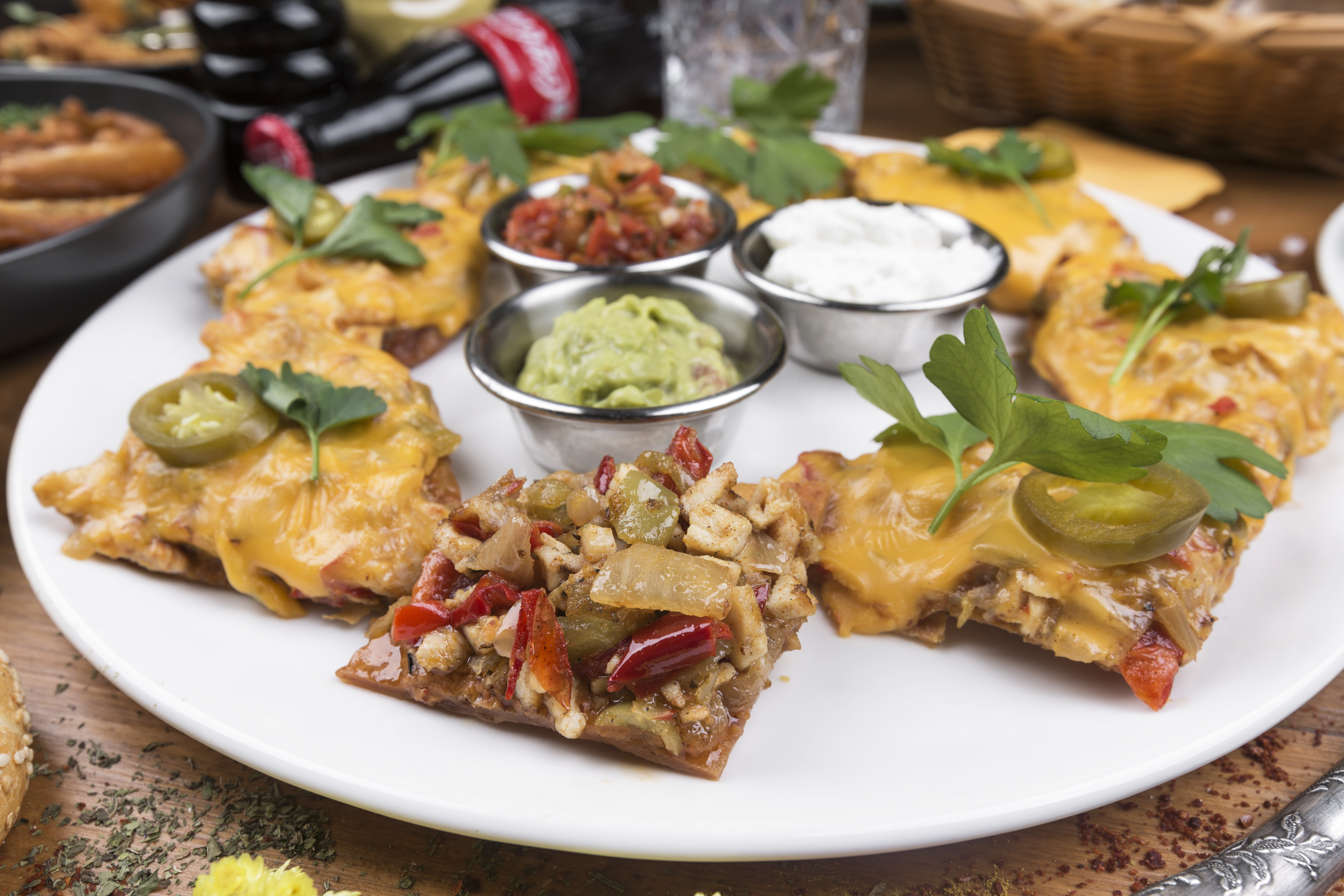 Chicken nachos