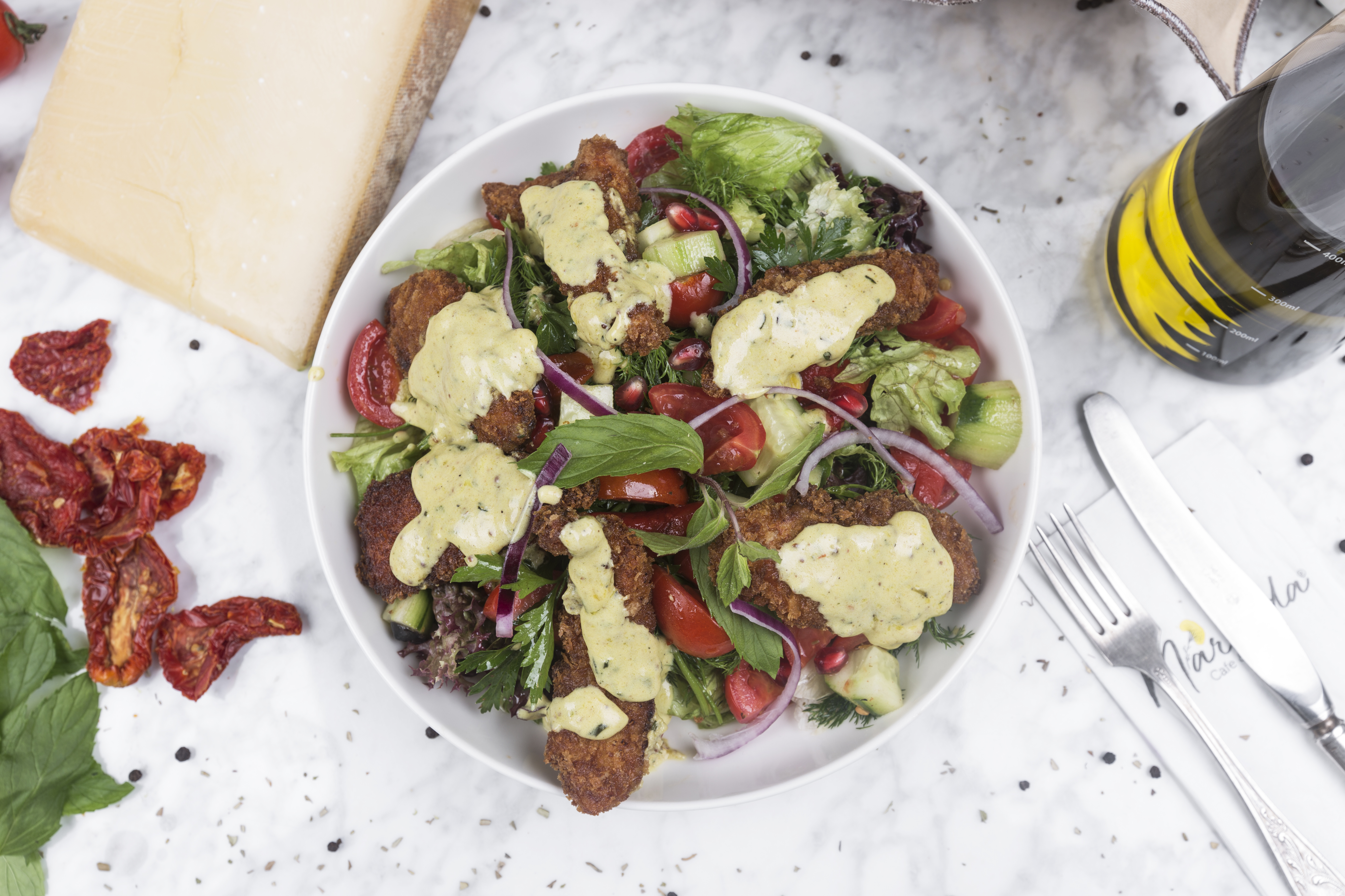 Crispy Chicken Salad