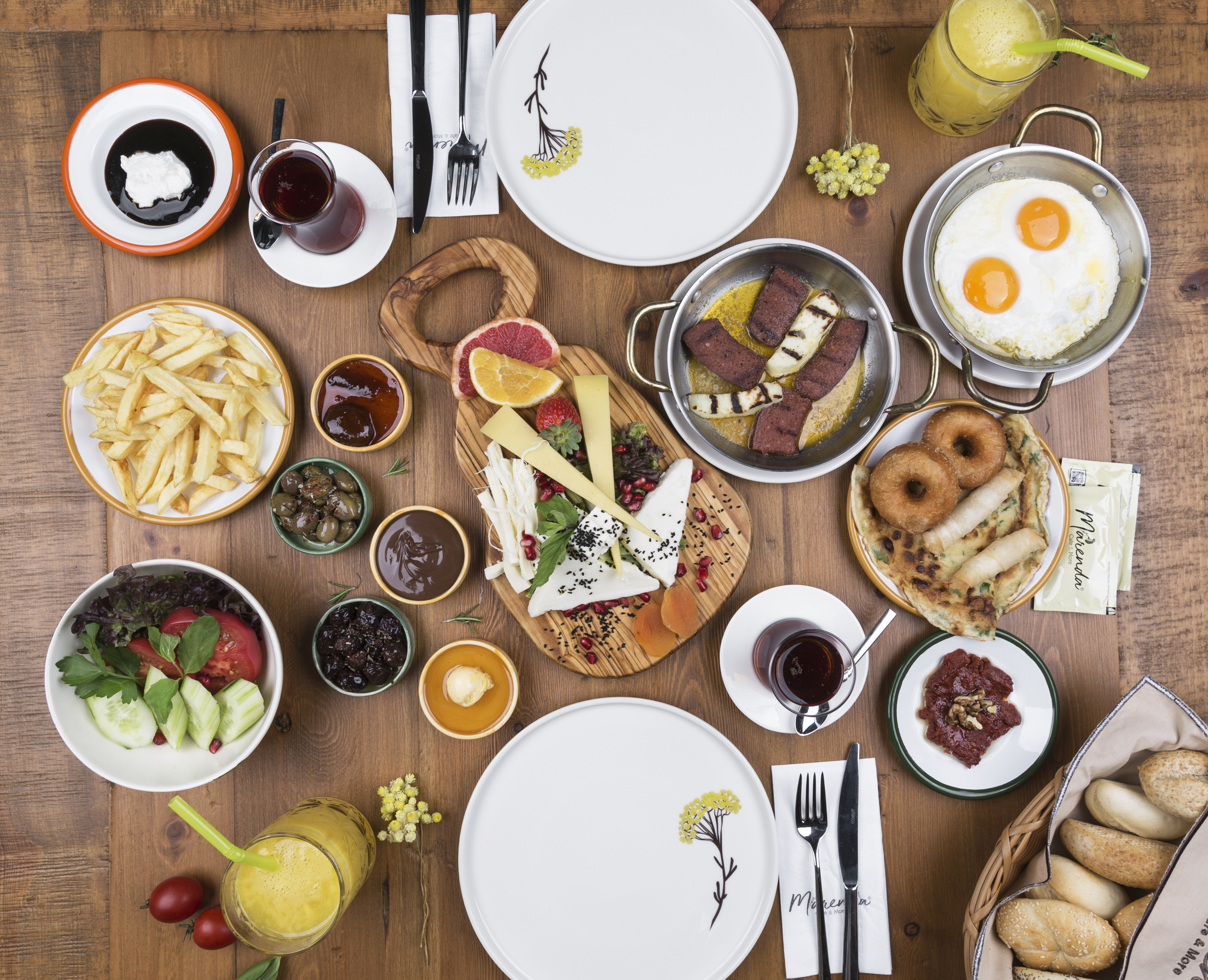 Turkish breakfast spread (for 2)