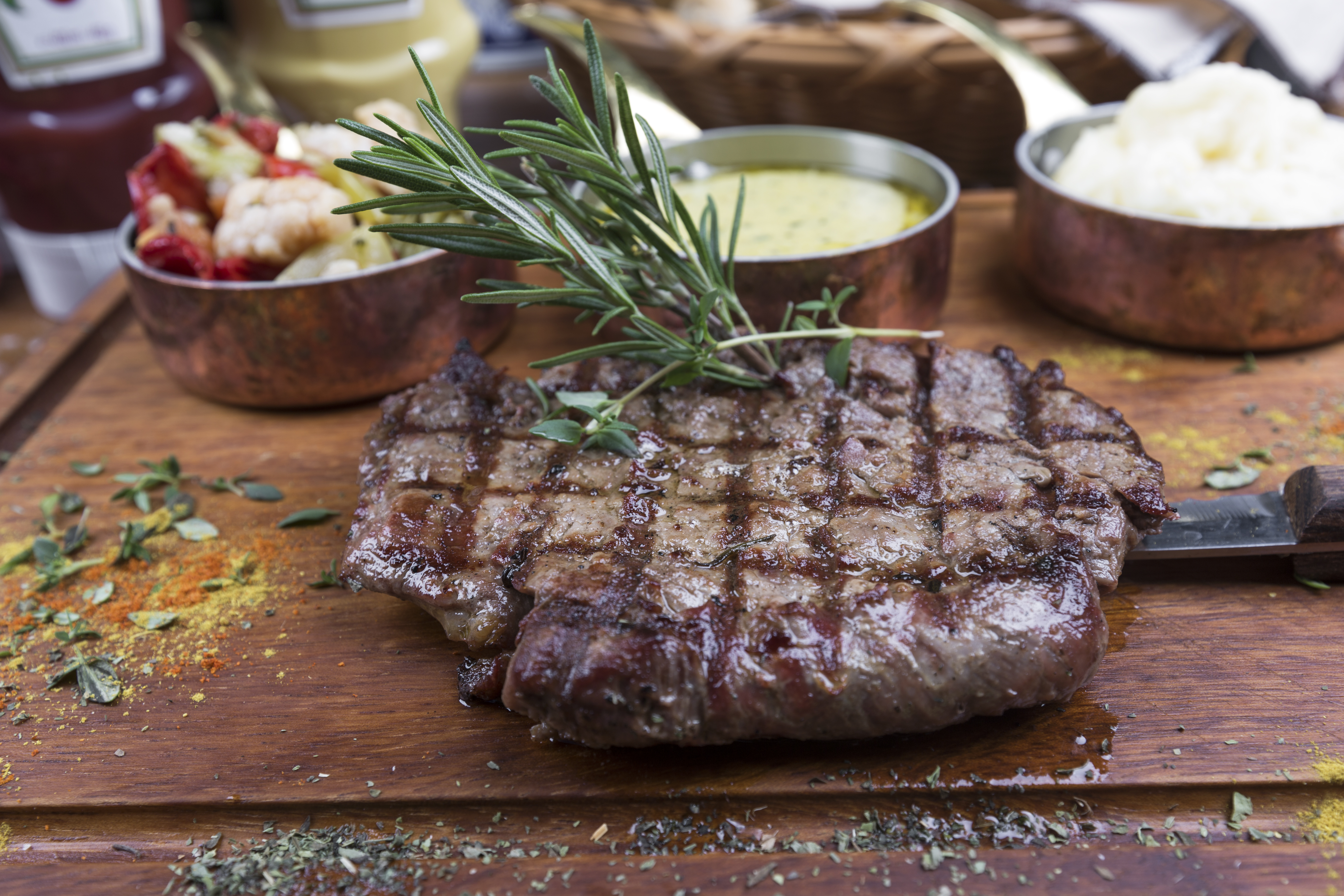 Beef Tenderloin with Café de Paris Sauce