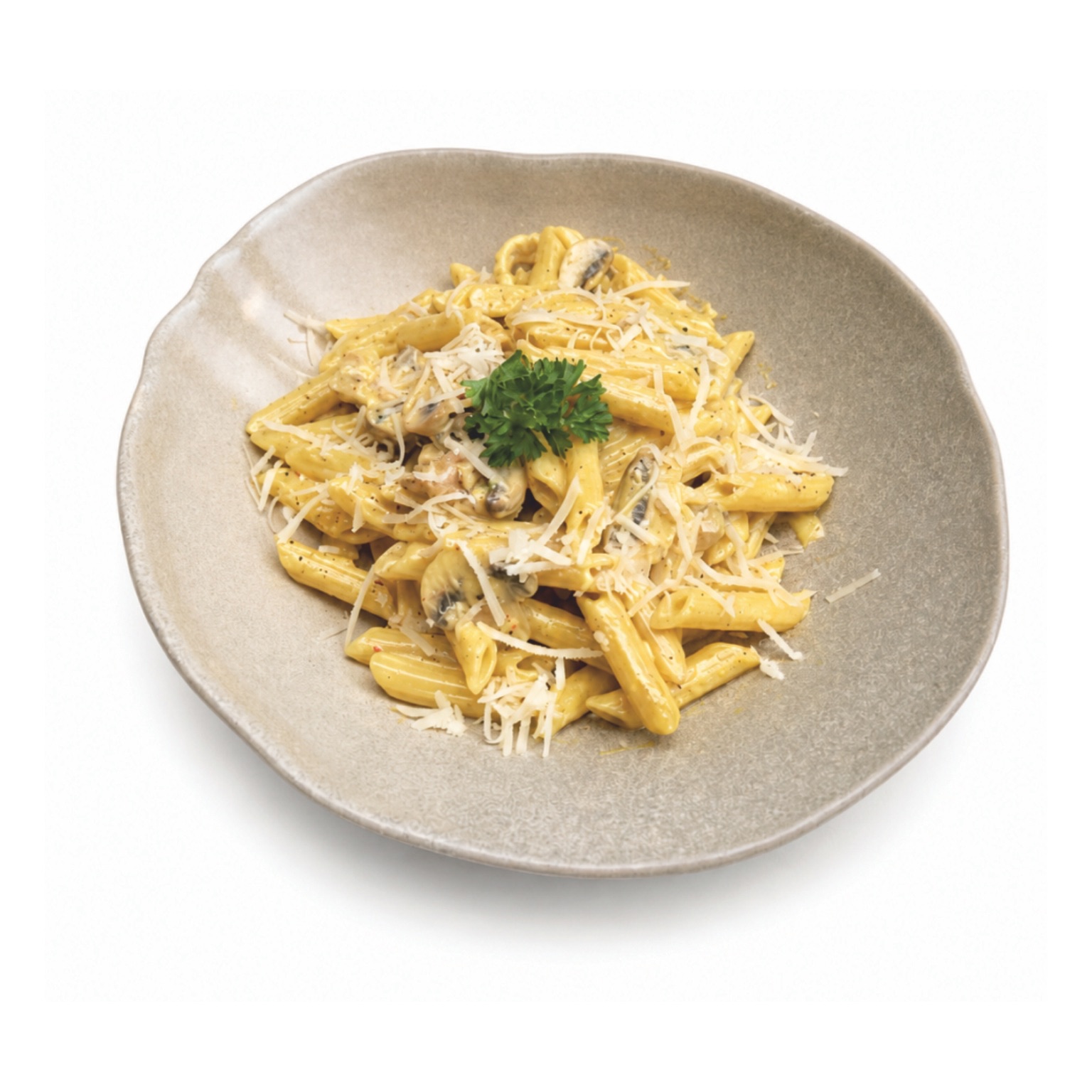 Chicken Penne with Curry Sauce