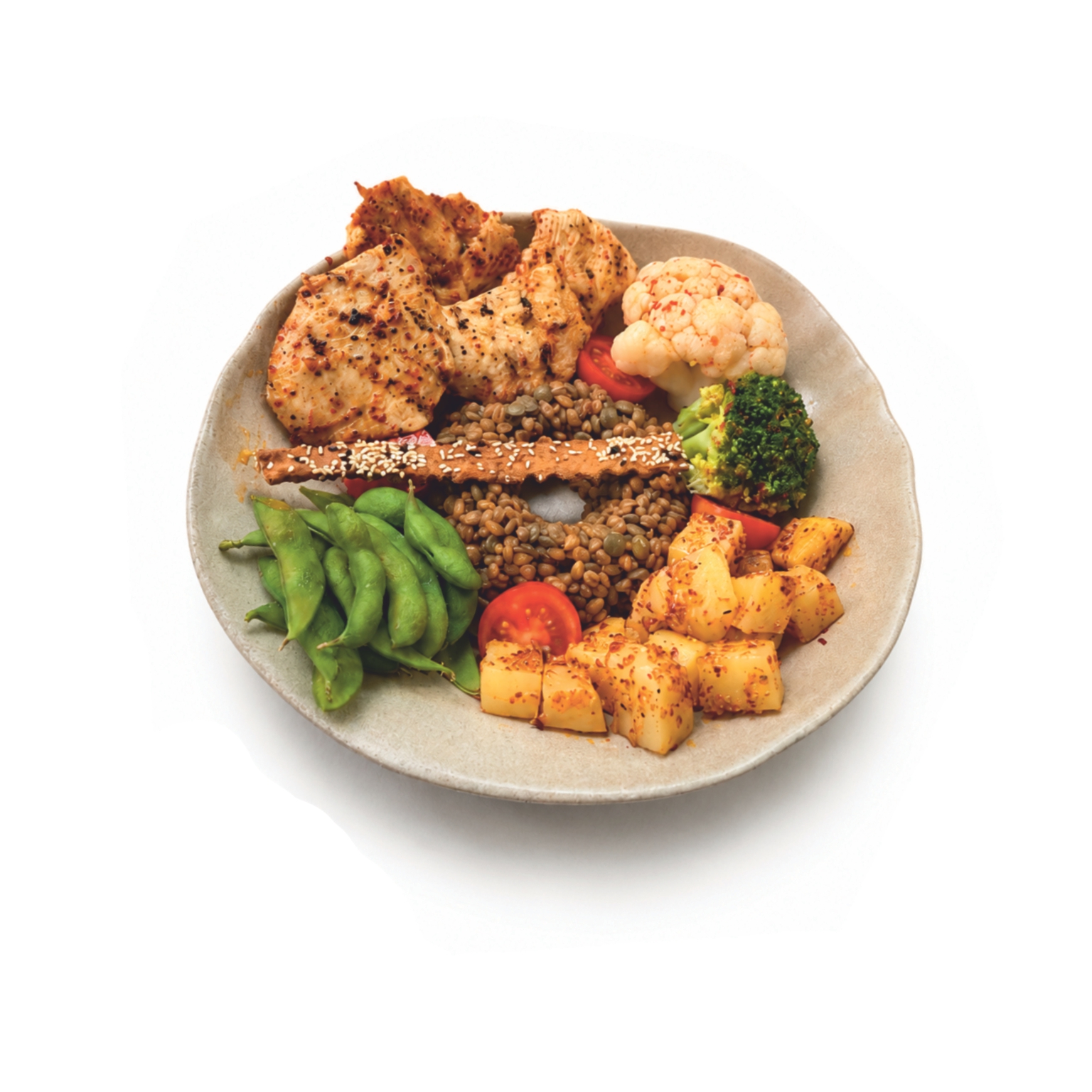 Grilled Chicken Breast Bowl