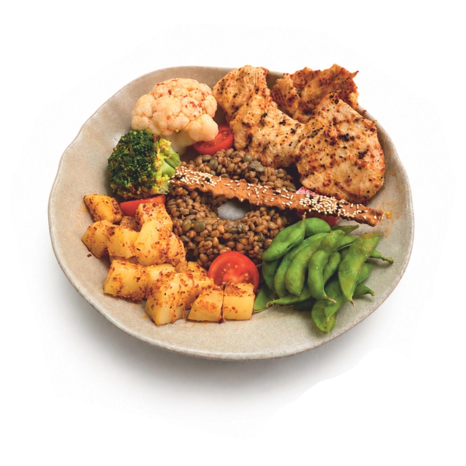 Grilled turkey bowl