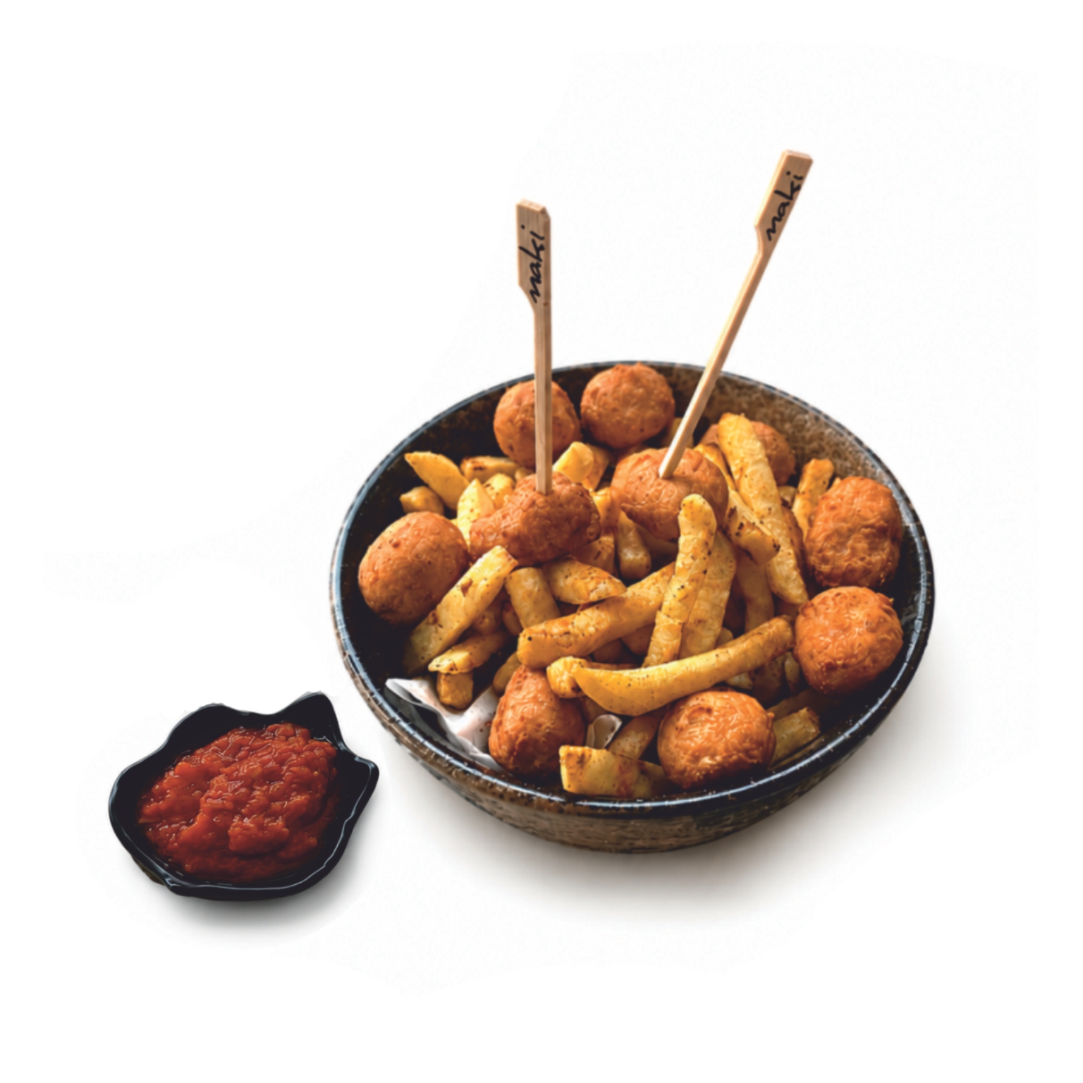 Mozzarella chicken balls
