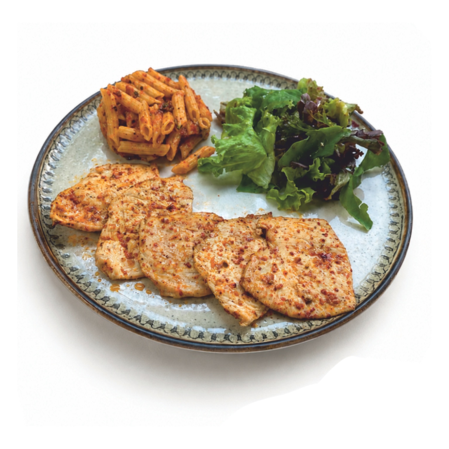 Organic chicken külbastı