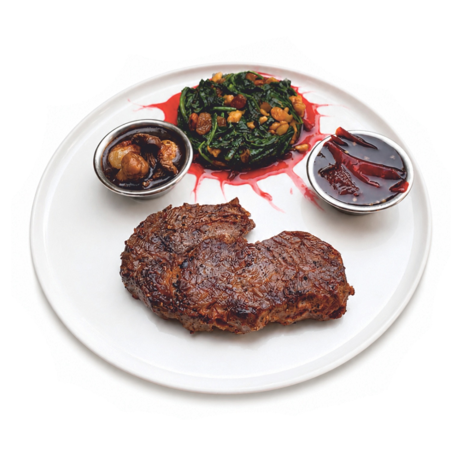Grilled milk-fed veal ribeye