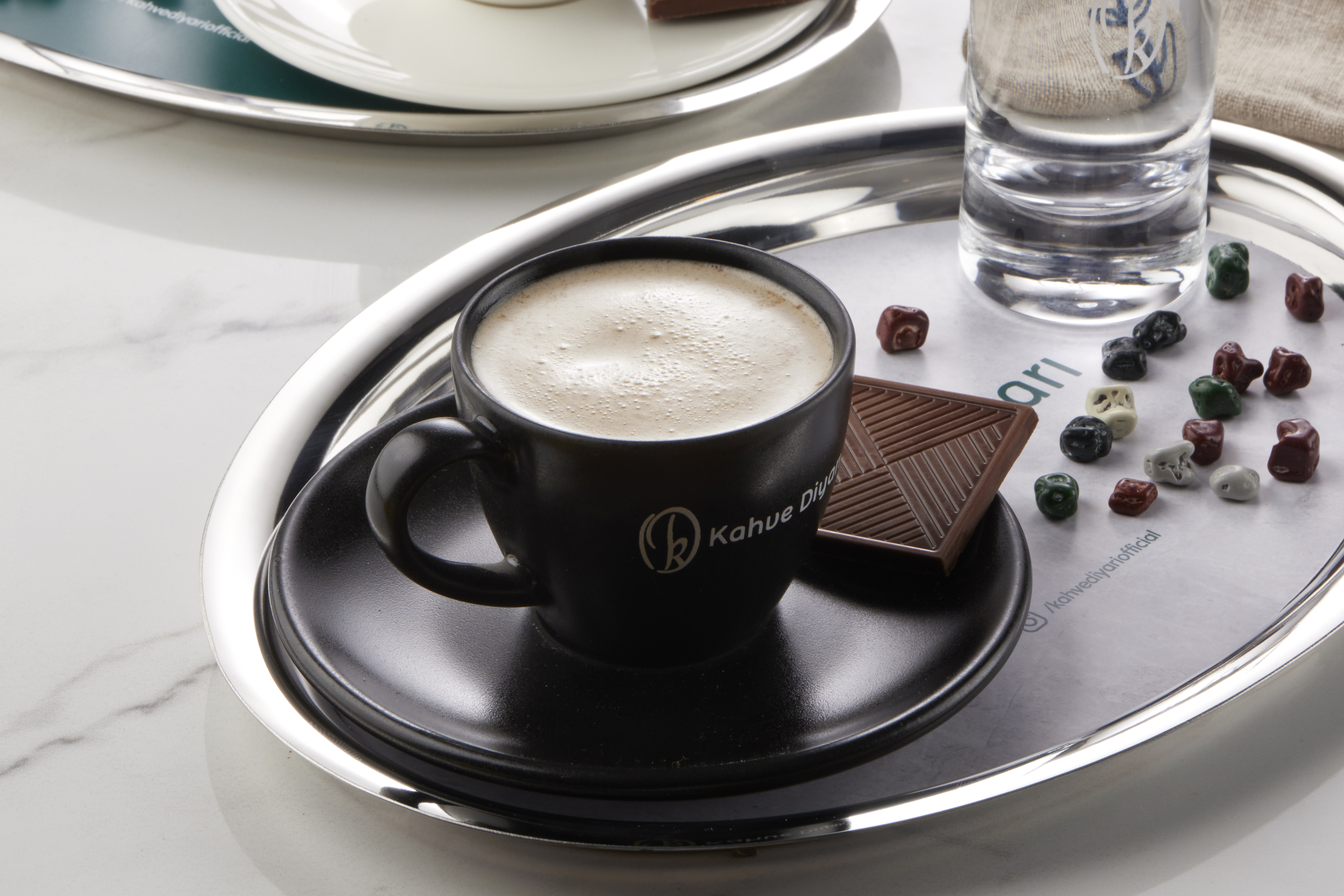 Turkish coffee with milk