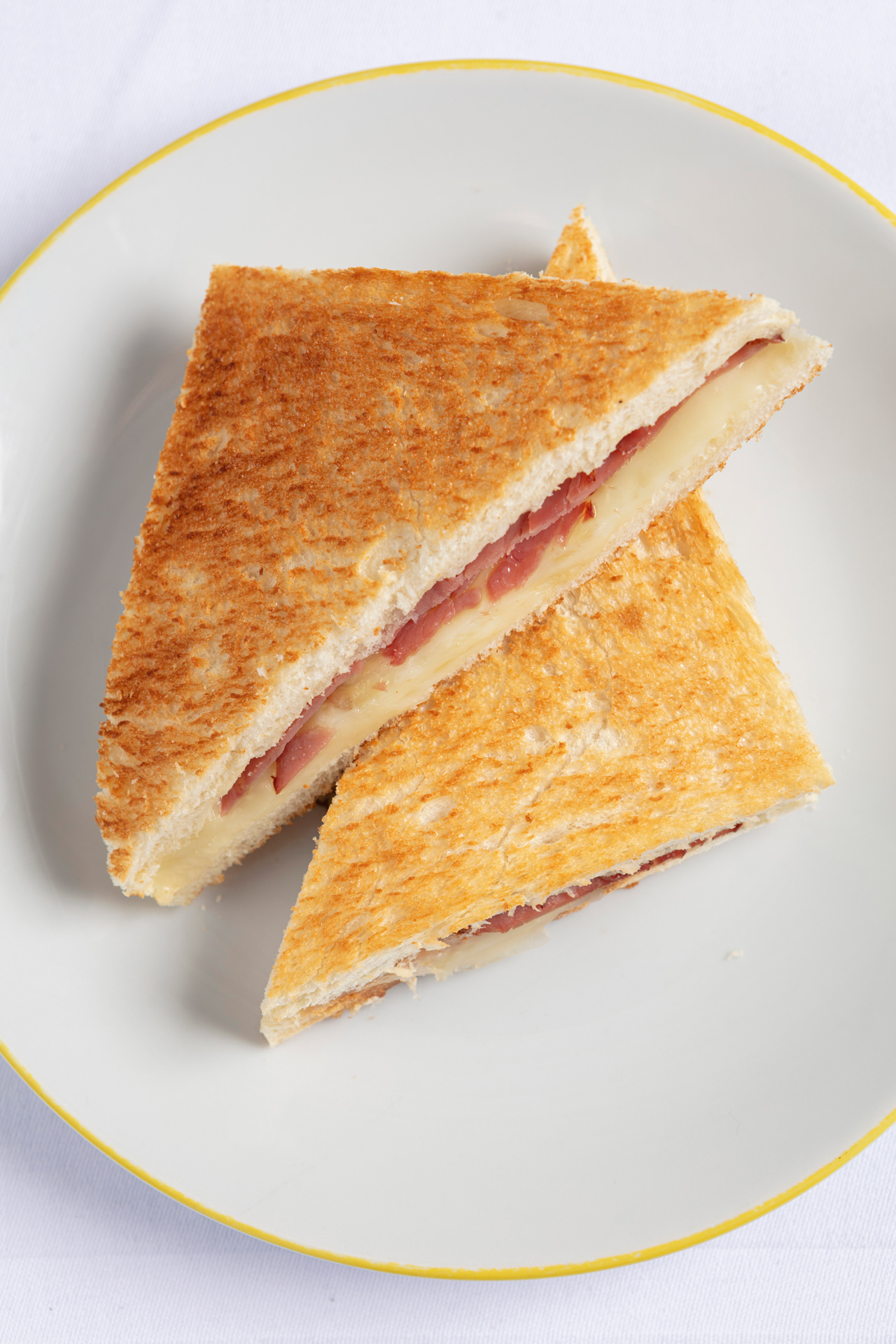 Cheese & ham toast