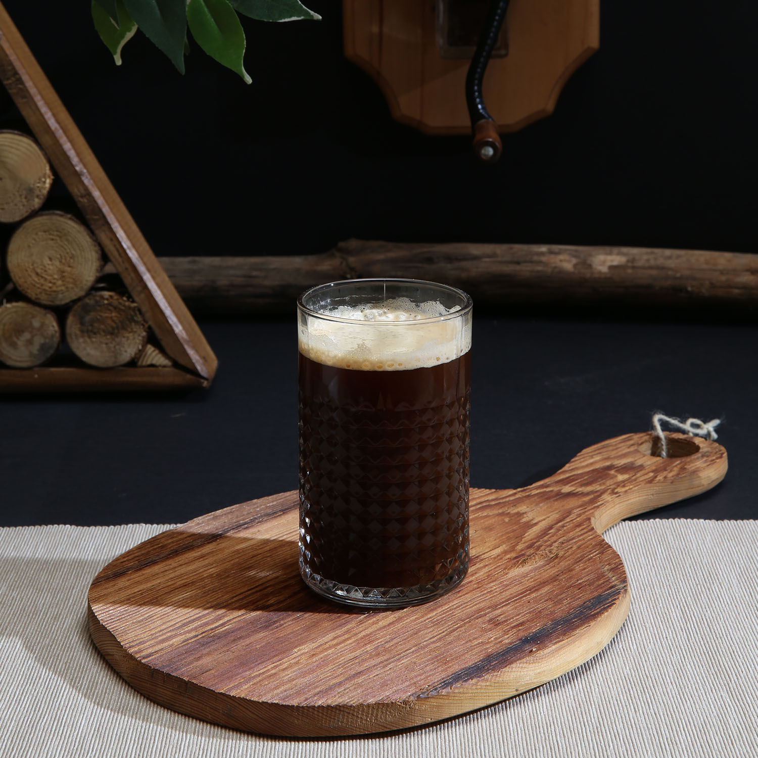 Iced Americano – Glass Cup