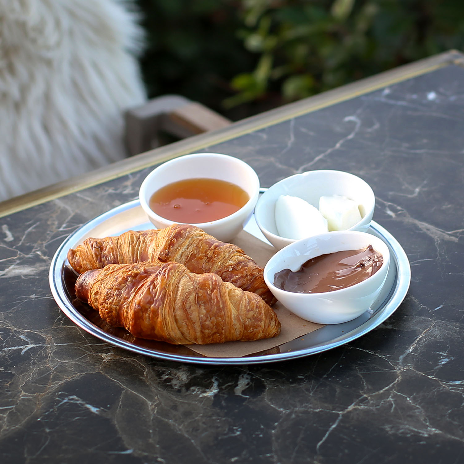 Sweet Croissant Plate