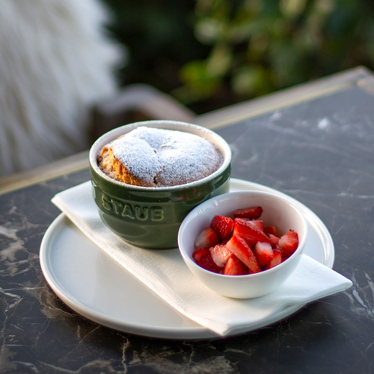 Tahini Soufflé