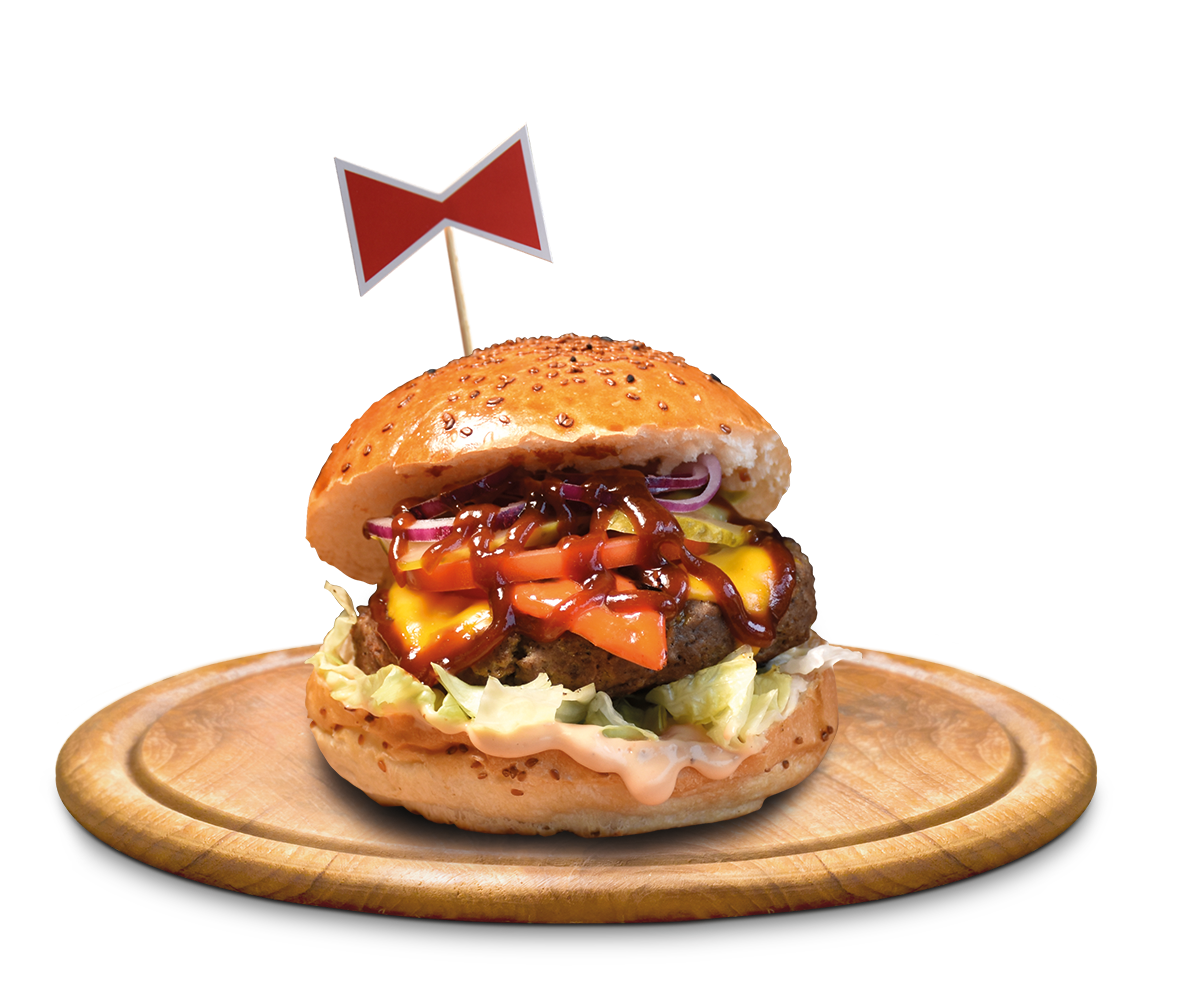 Barbecue Burger 110 g + unlimited fries