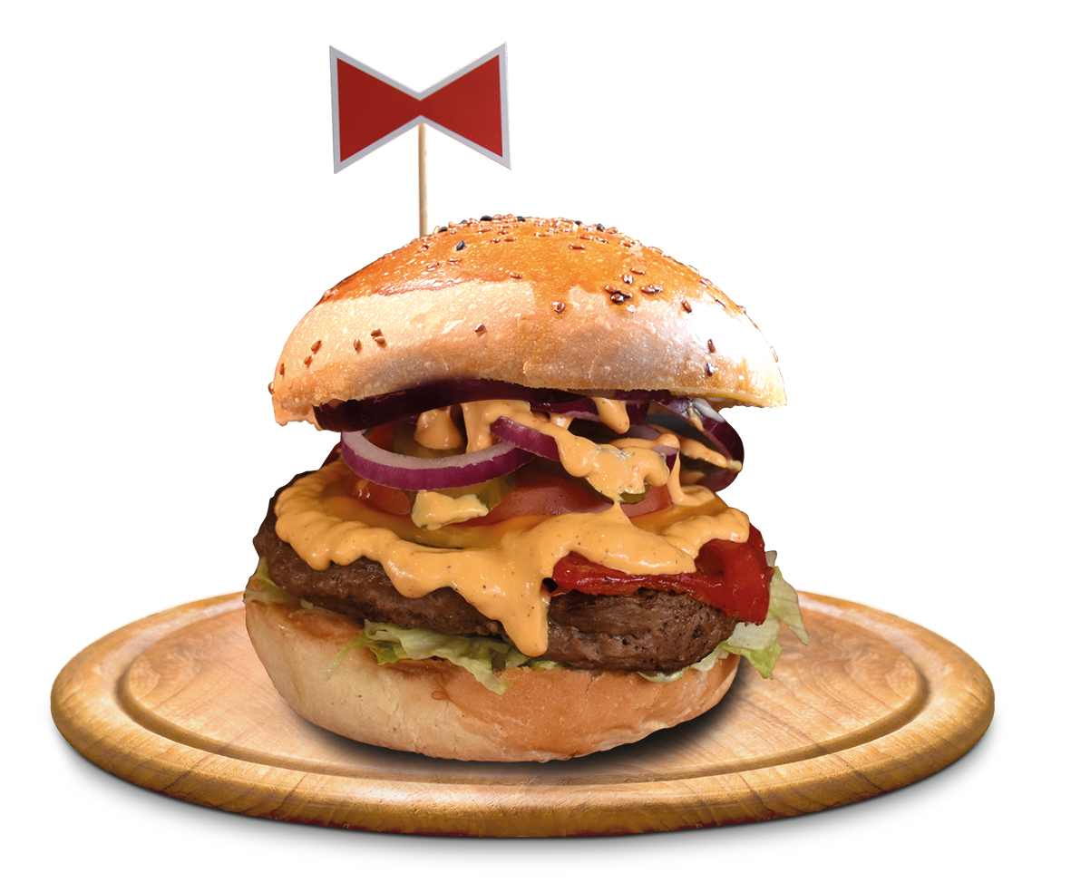 Peri Peri Burger 110 g + unlimited fries – 110 g