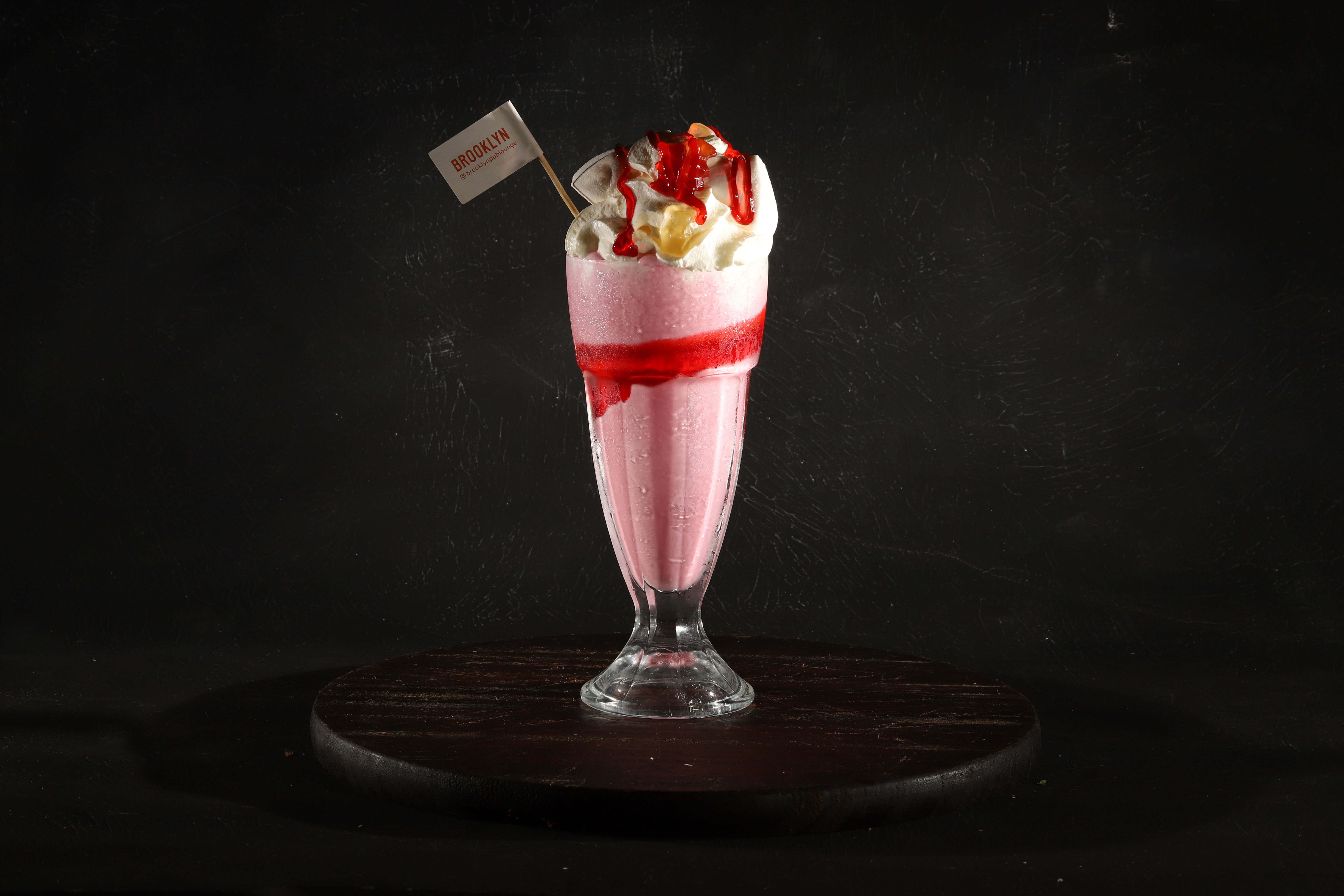 Strawberry milkshake