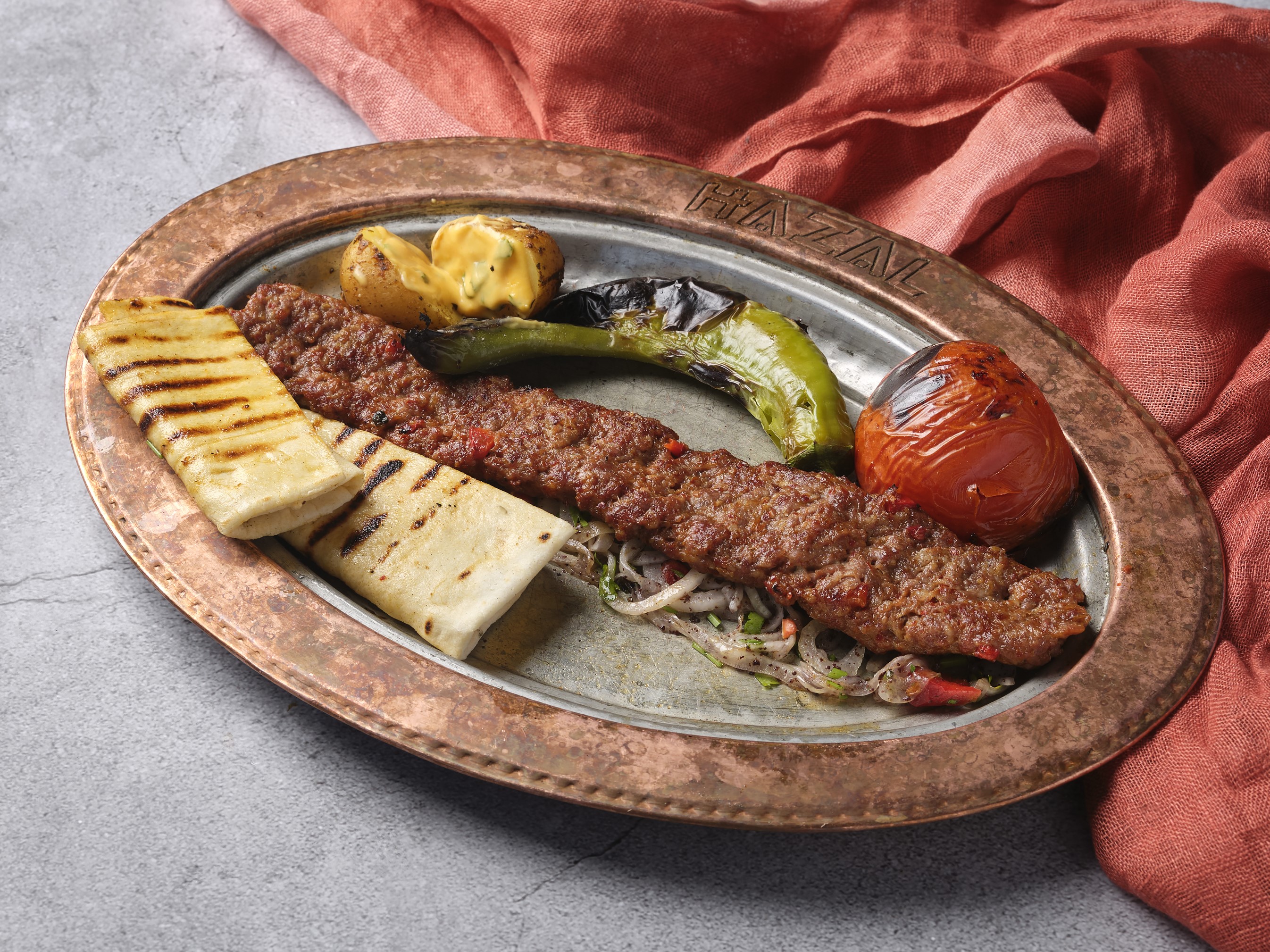 Spicy Adana kebab