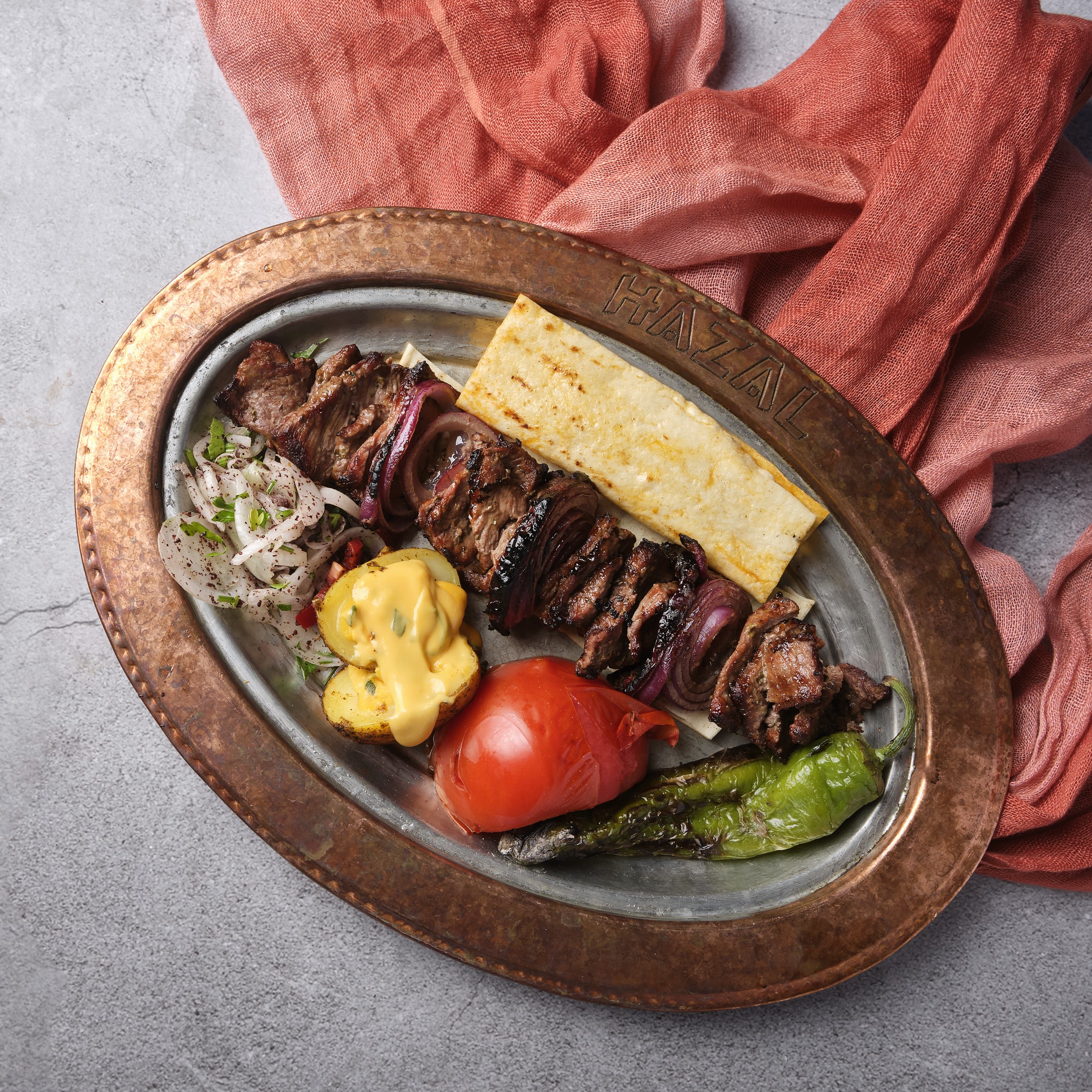 Veal Shashlik